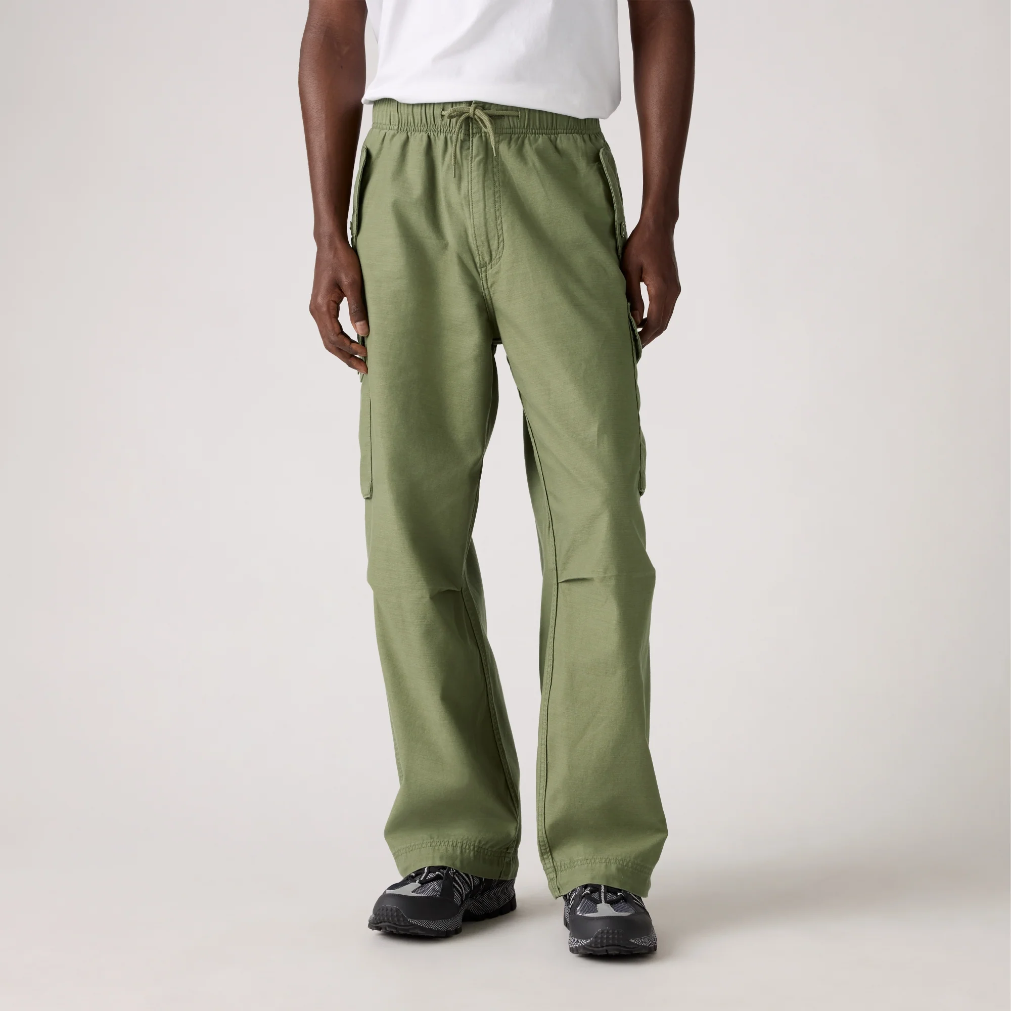 LEVI'S® MEN'S BAGGY FIELD CARGOS - GREEN - Image 5