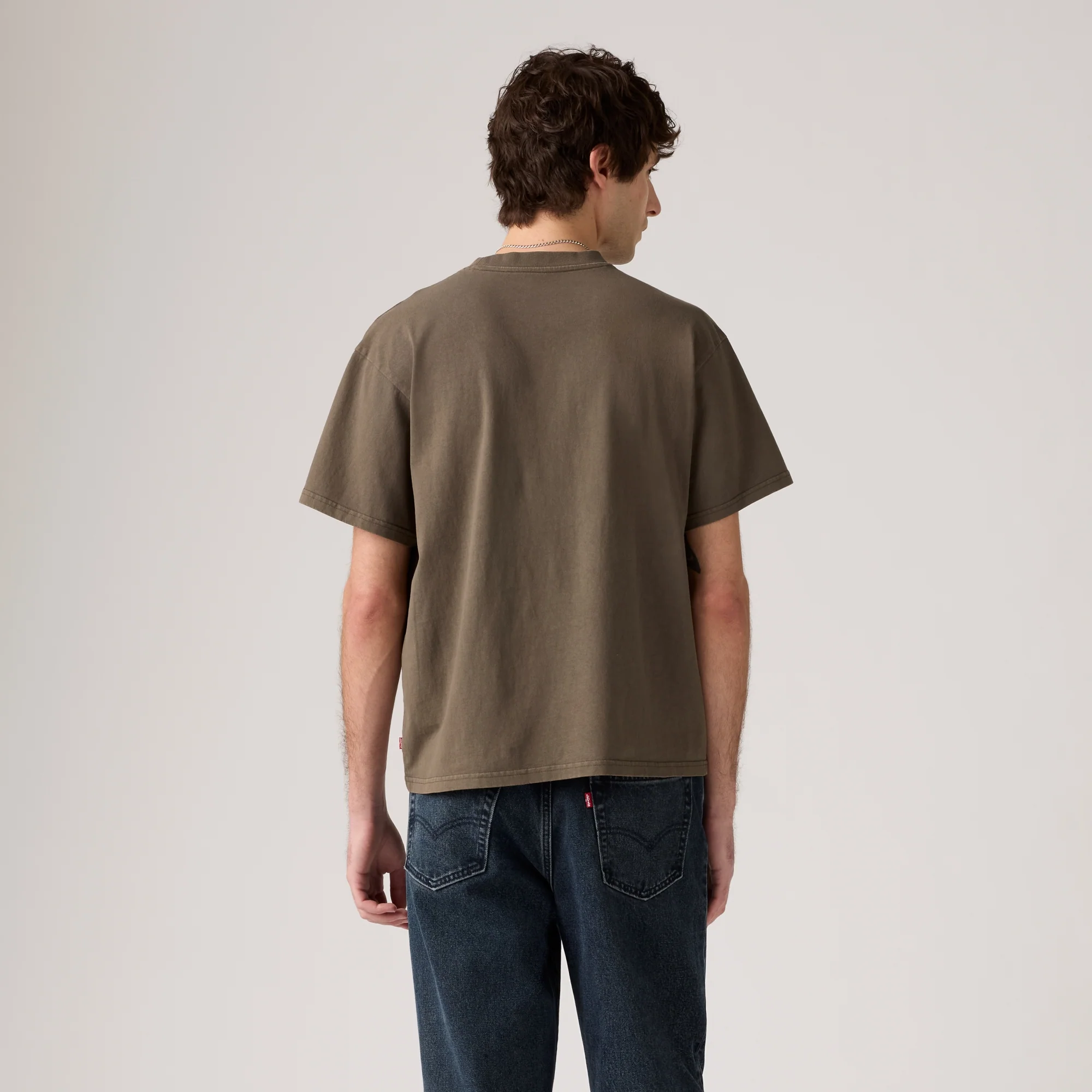 LEVI'S® MEN'S CROPPED SHORT-SLEEVE TEE - MULTI COLOUR - Image 3