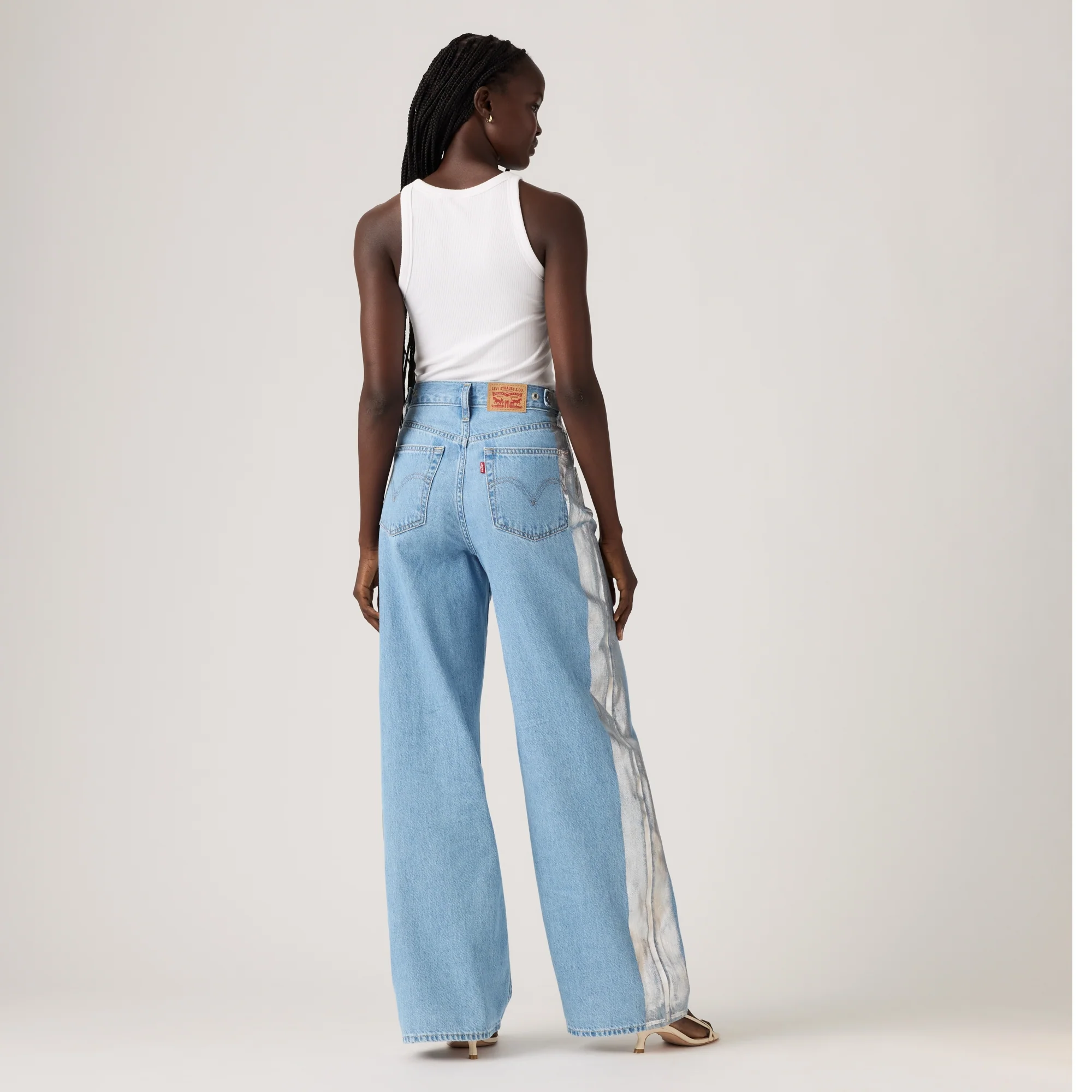 LEVI'S® WOMEN'S CINCH BAGGY JEANS - MULTI-COLOUR - Image 3