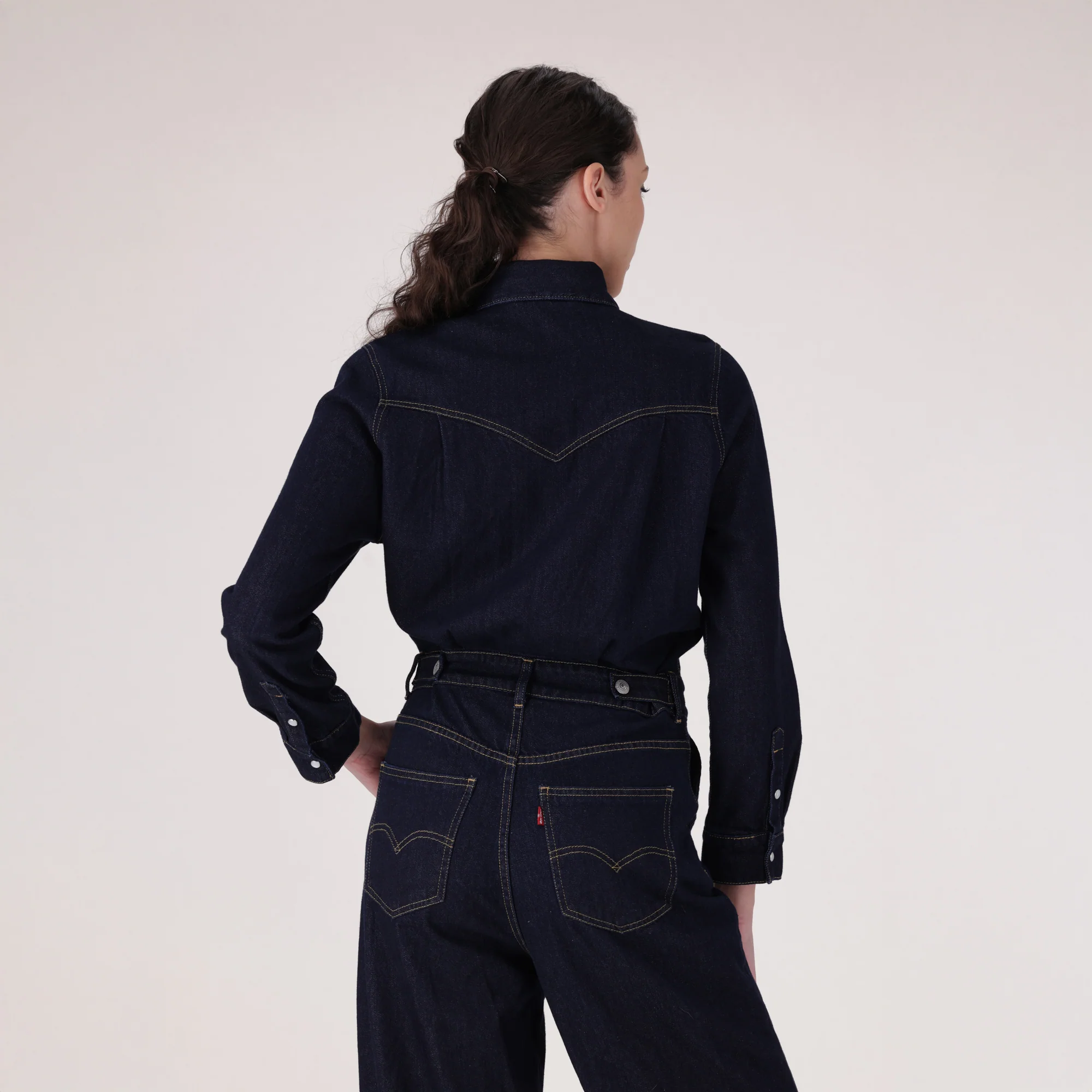 LEVI'S® WOMEN'S RINOA WIDE-LEG JUMPSUIT - MULTI COLOUR - Image 3