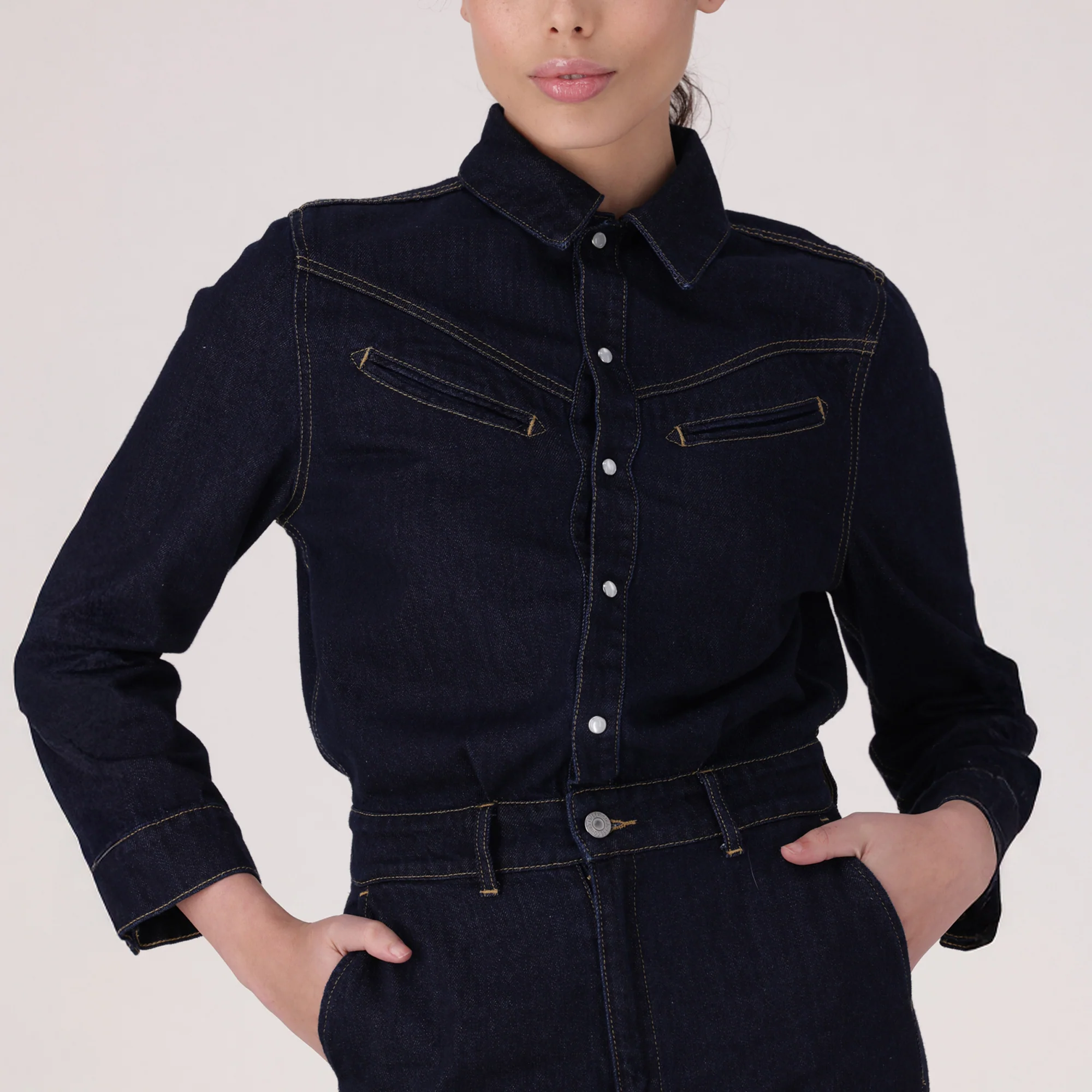 LEVI'S® WOMEN'S RINOA WIDE-LEG JUMPSUIT - MULTI COLOUR - Image 4