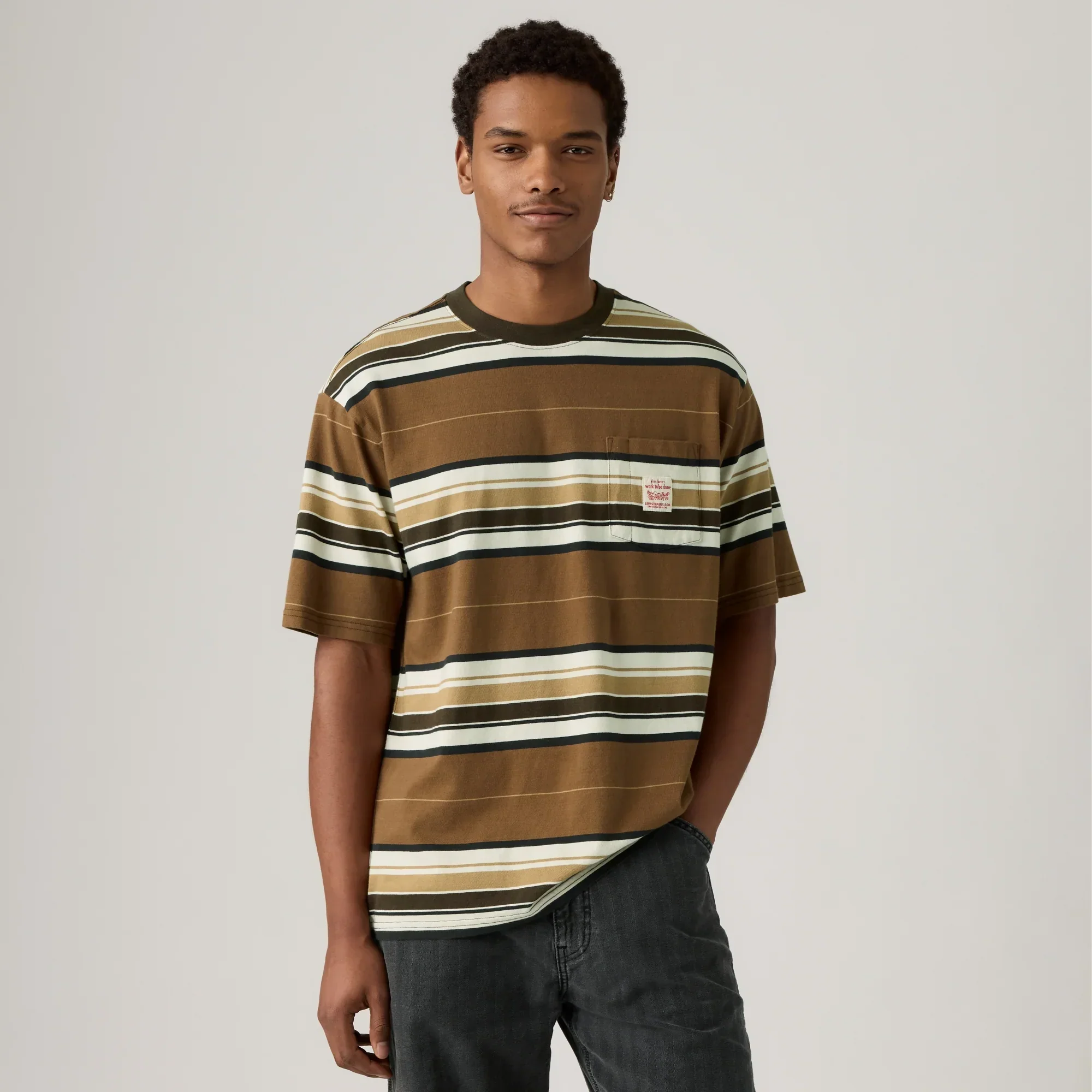 LEVI'S® MEN'S SHORT-SLEEVE WORKWEAR T-SHIRT - MULTI COLOUR - Image 4