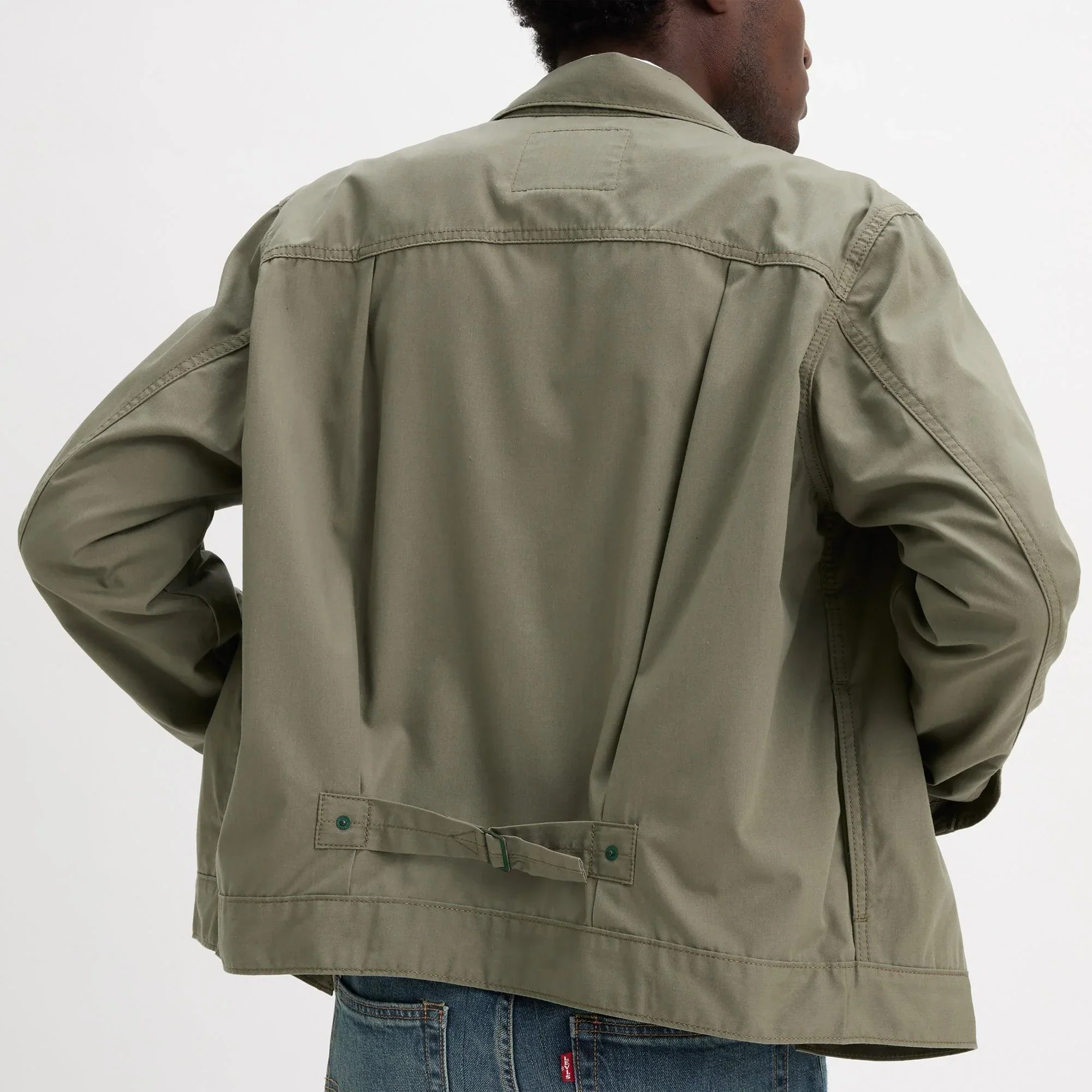 TYPE I TRUCKER JACKET - GREEN - Image 3