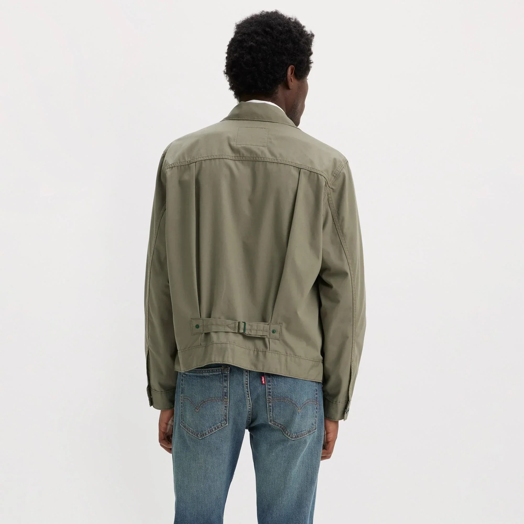 TYPE I TRUCKER JACKET - GREEN - Image 4