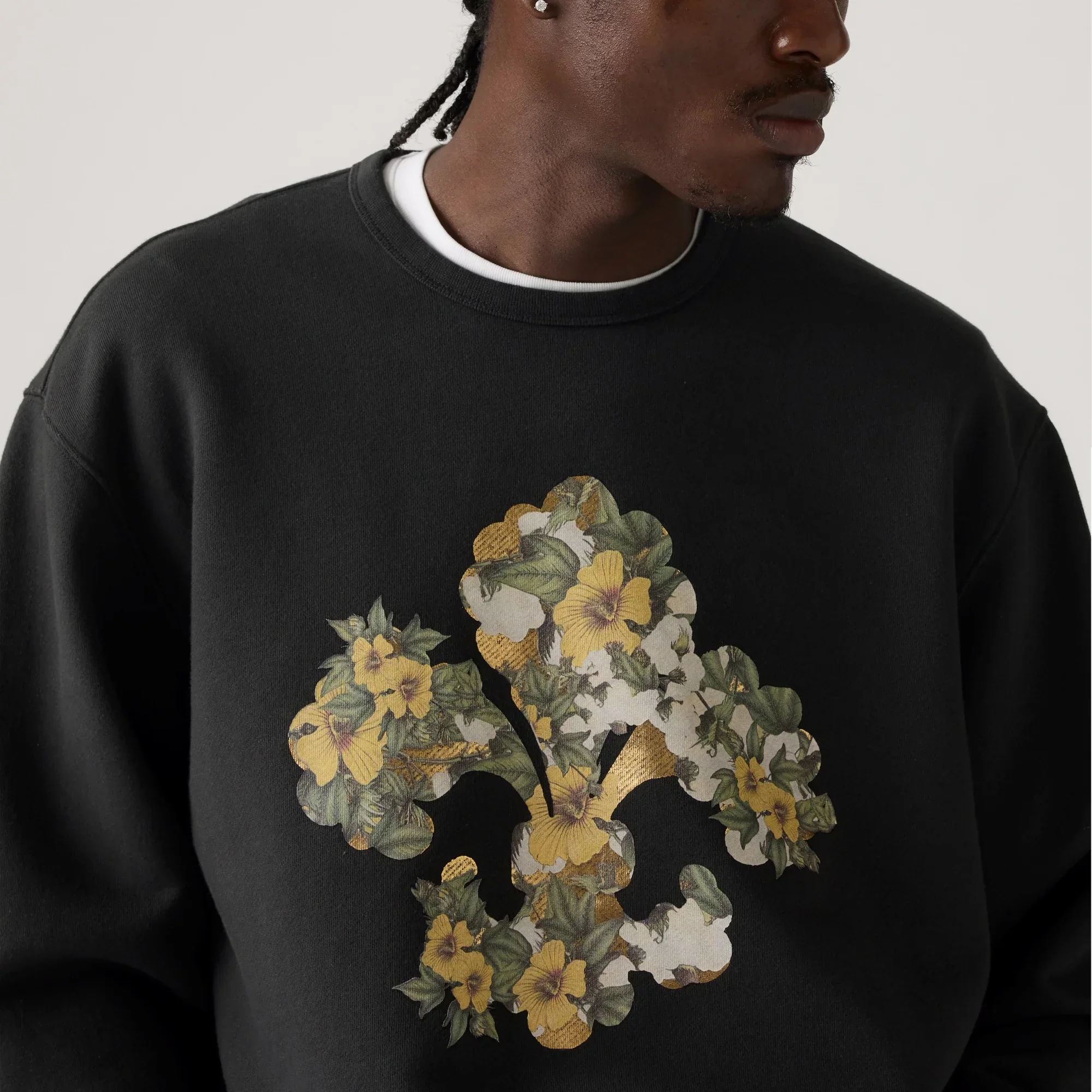 LEVI'S® X DENIM TEARS CREWNECK SWEATSHIRT - MULTI-COLOUR - Image 3