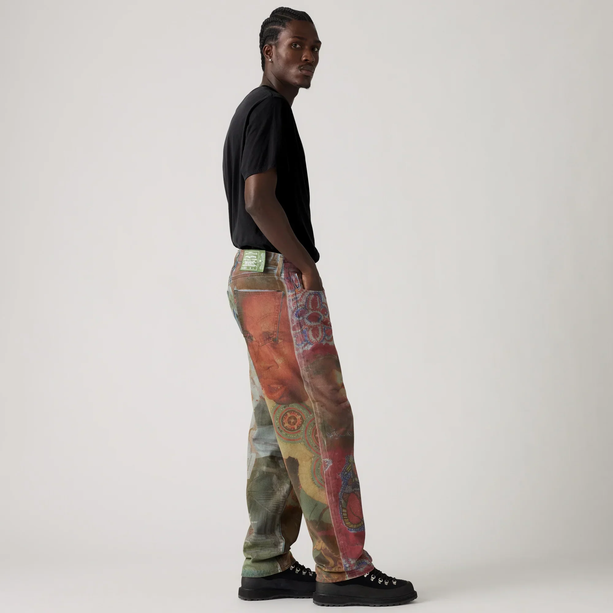 LEVI'S® X DENIM TEARS PHOTO JEANS - MULTI-COLOUR - Image 4